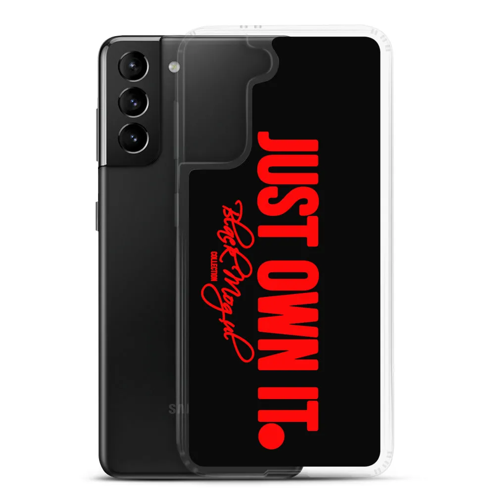 Black Mogul Just Own It Samsung Case