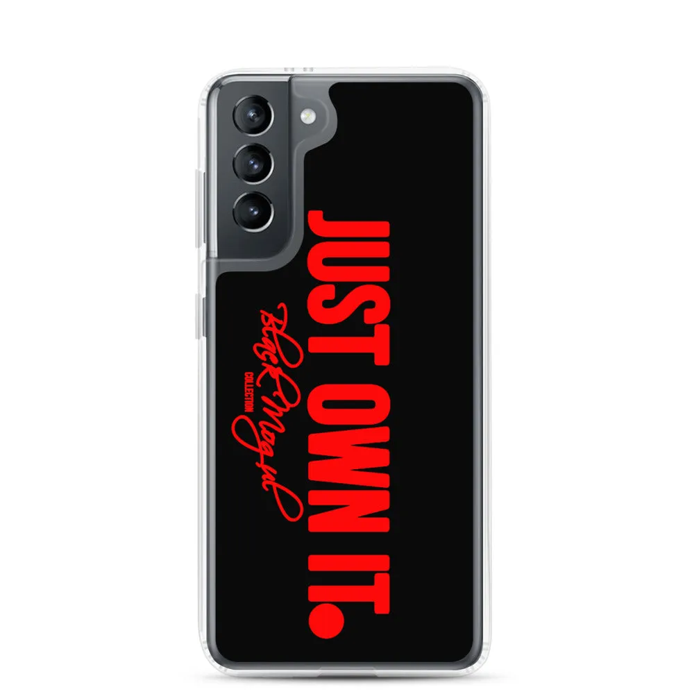 Black Mogul Just Own It Samsung Case