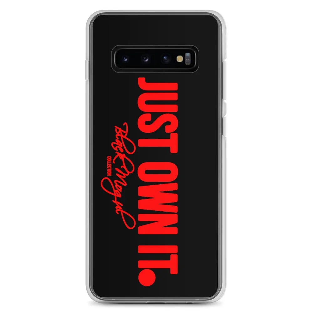 Black Mogul Just Own It Samsung Case