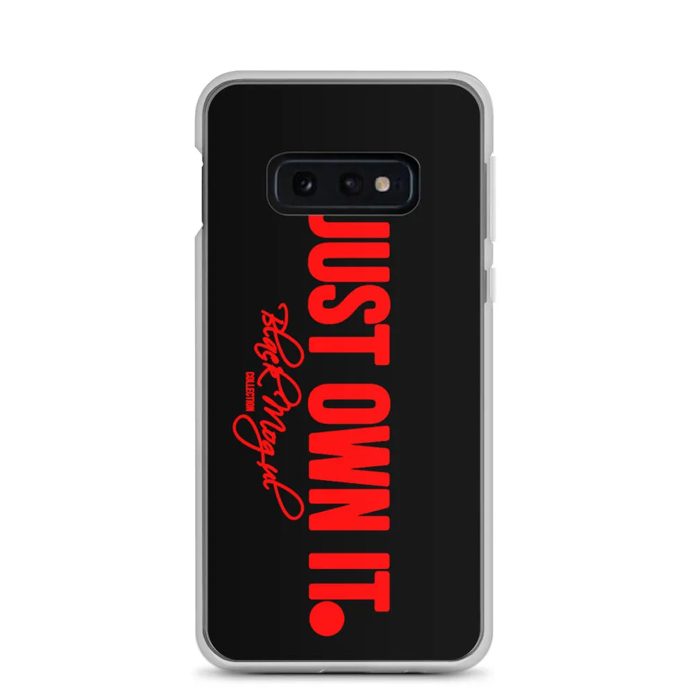 Black Mogul Just Own It Samsung Case