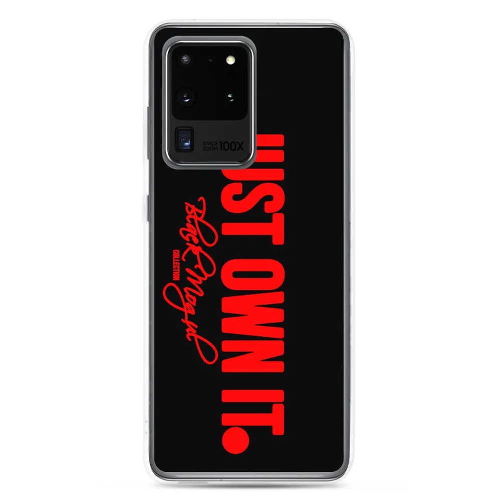 Black Mogul Just Own It Samsung Case