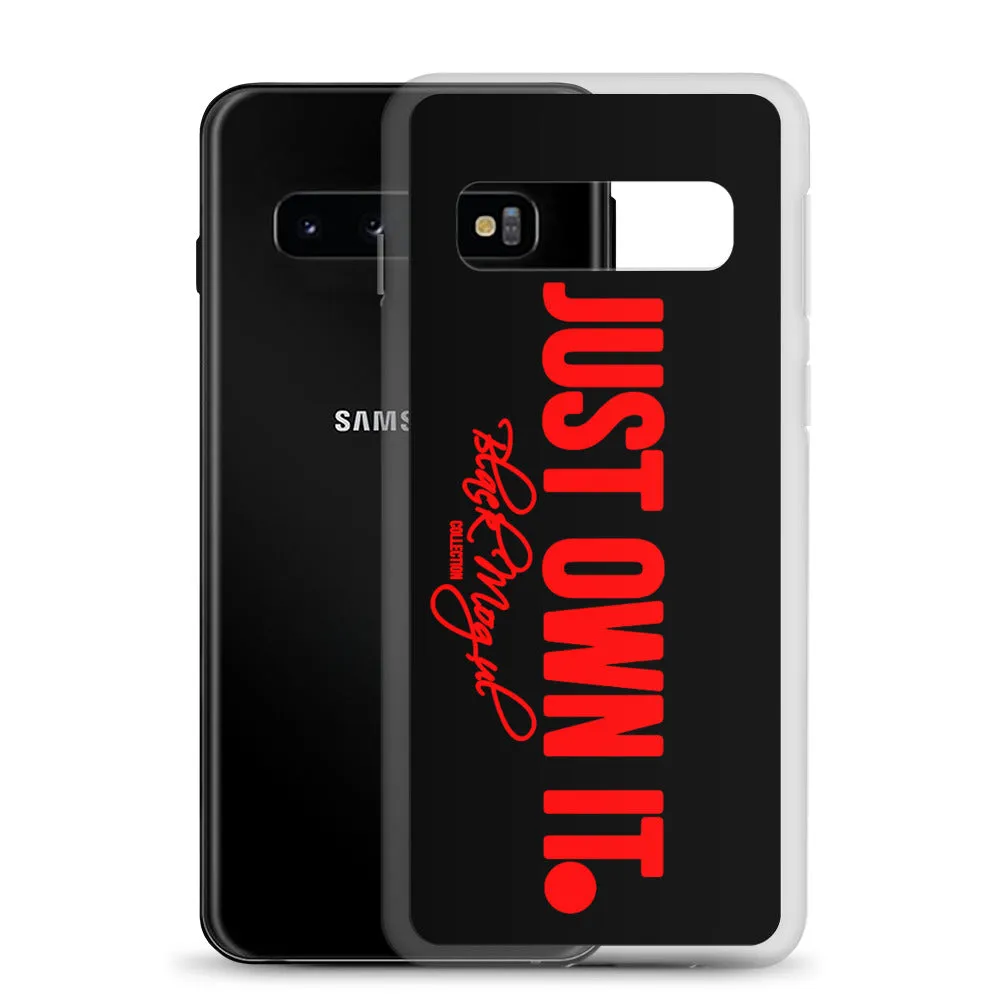 Black Mogul Just Own It Samsung Case
