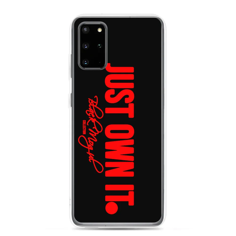 Black Mogul Just Own It Samsung Case