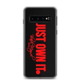 Black Mogul Just Own It Samsung Case