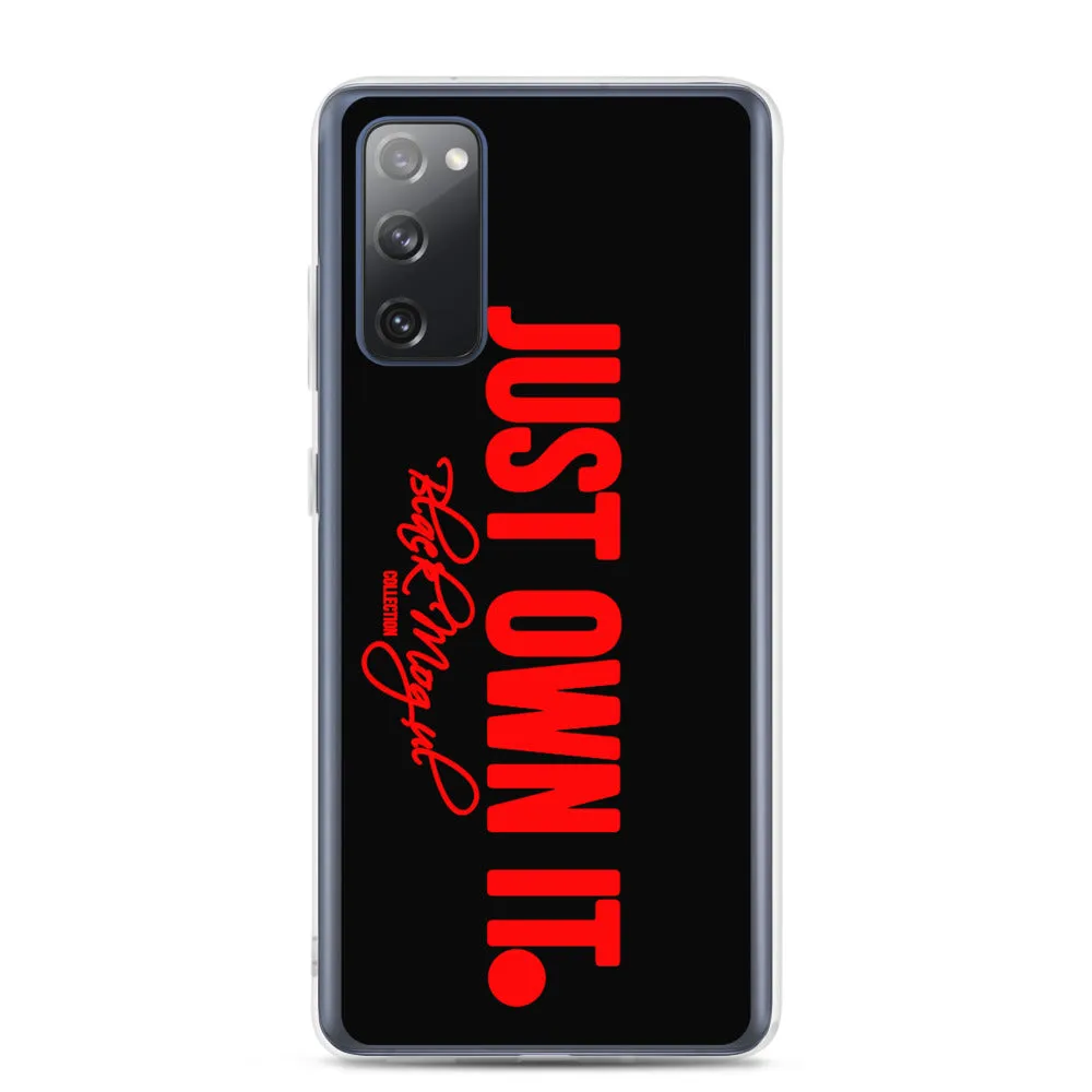 Black Mogul Just Own It Samsung Case