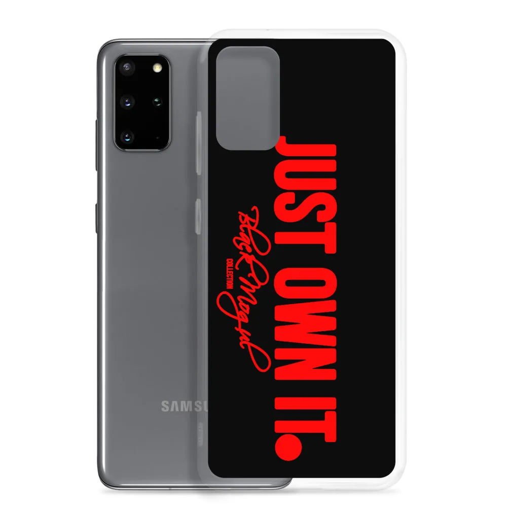 Black Mogul Just Own It Samsung Case