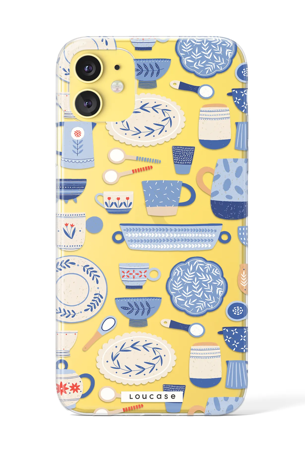 Bleu KLEARLUX™ Phone Case | LOUCASE