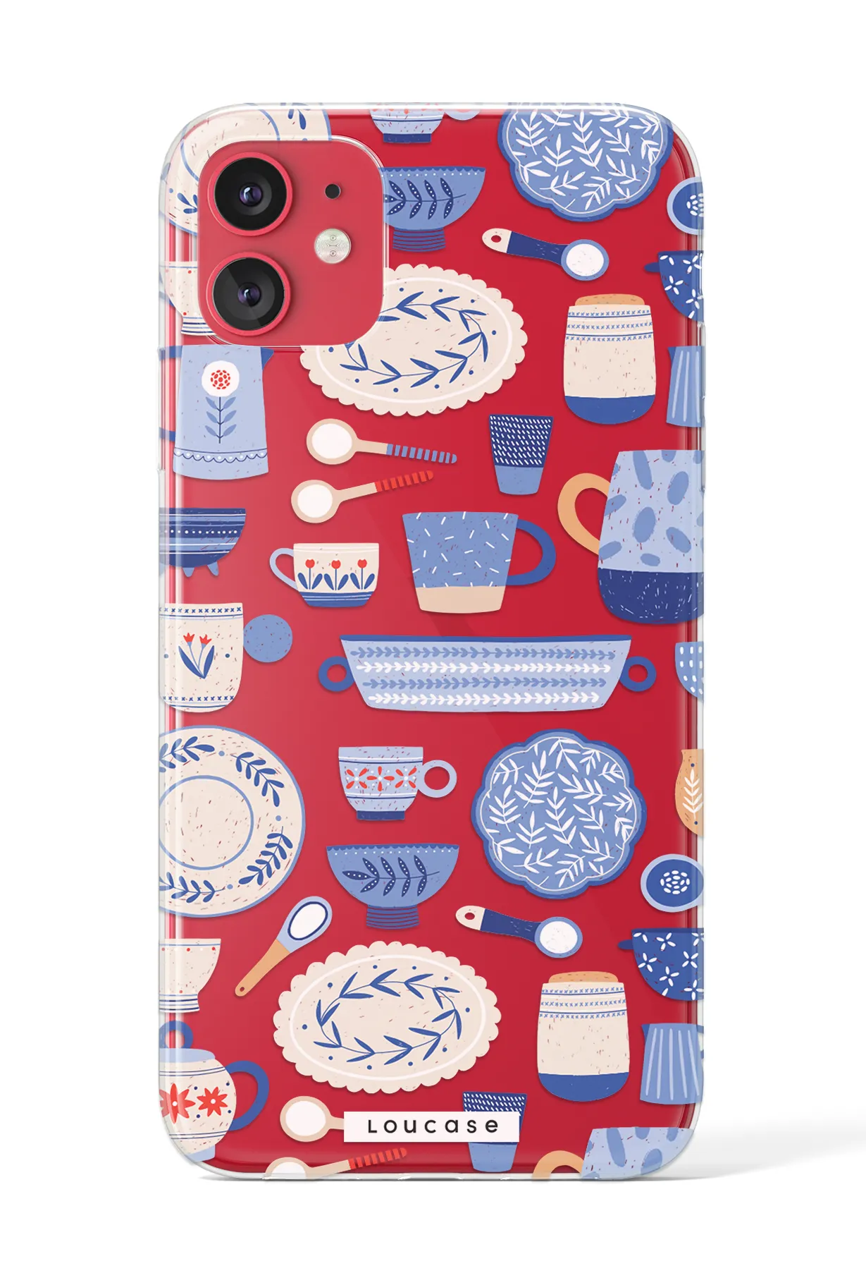 Bleu KLEARLUX™ Phone Case | LOUCASE