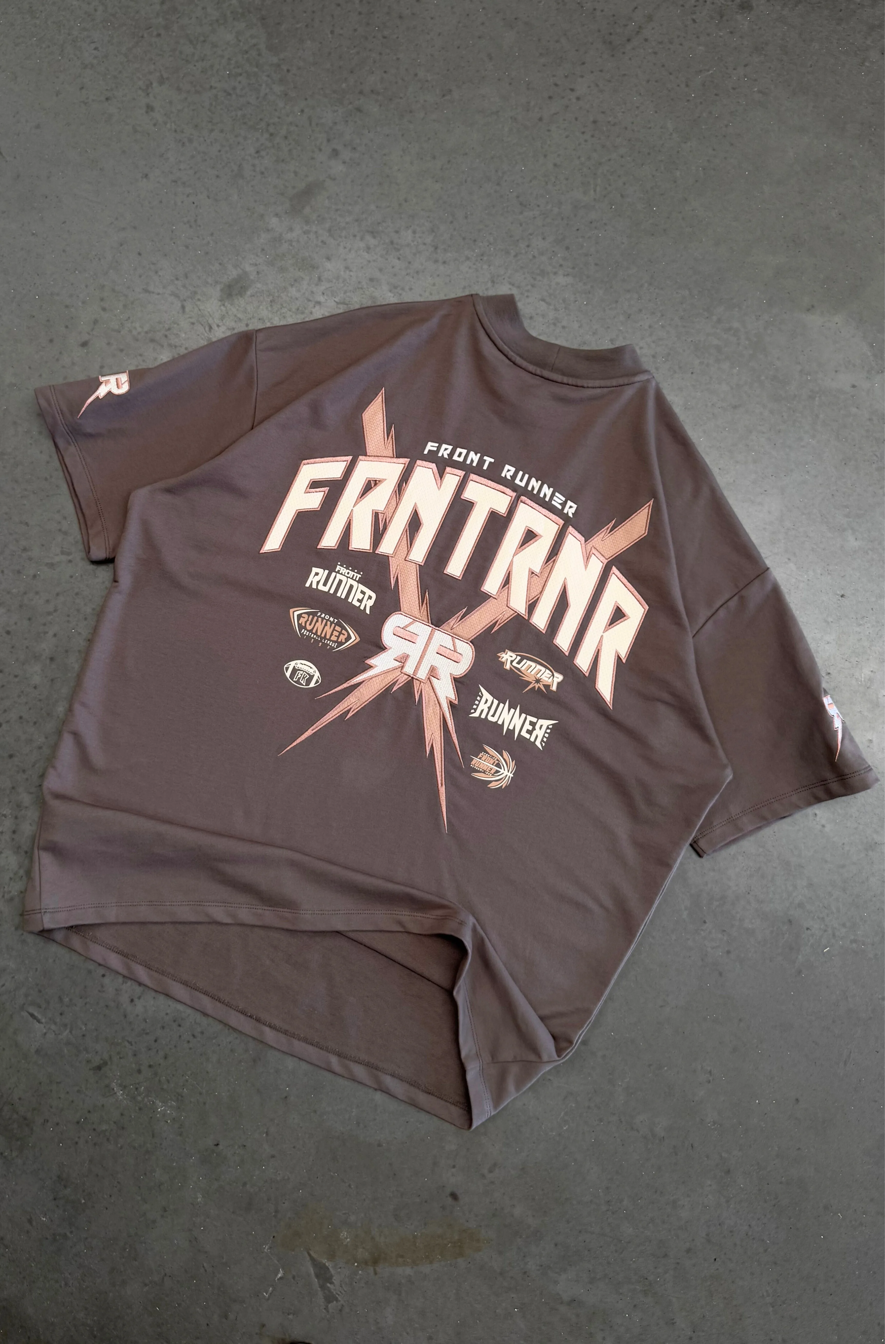 Bolt Tee - Titanium