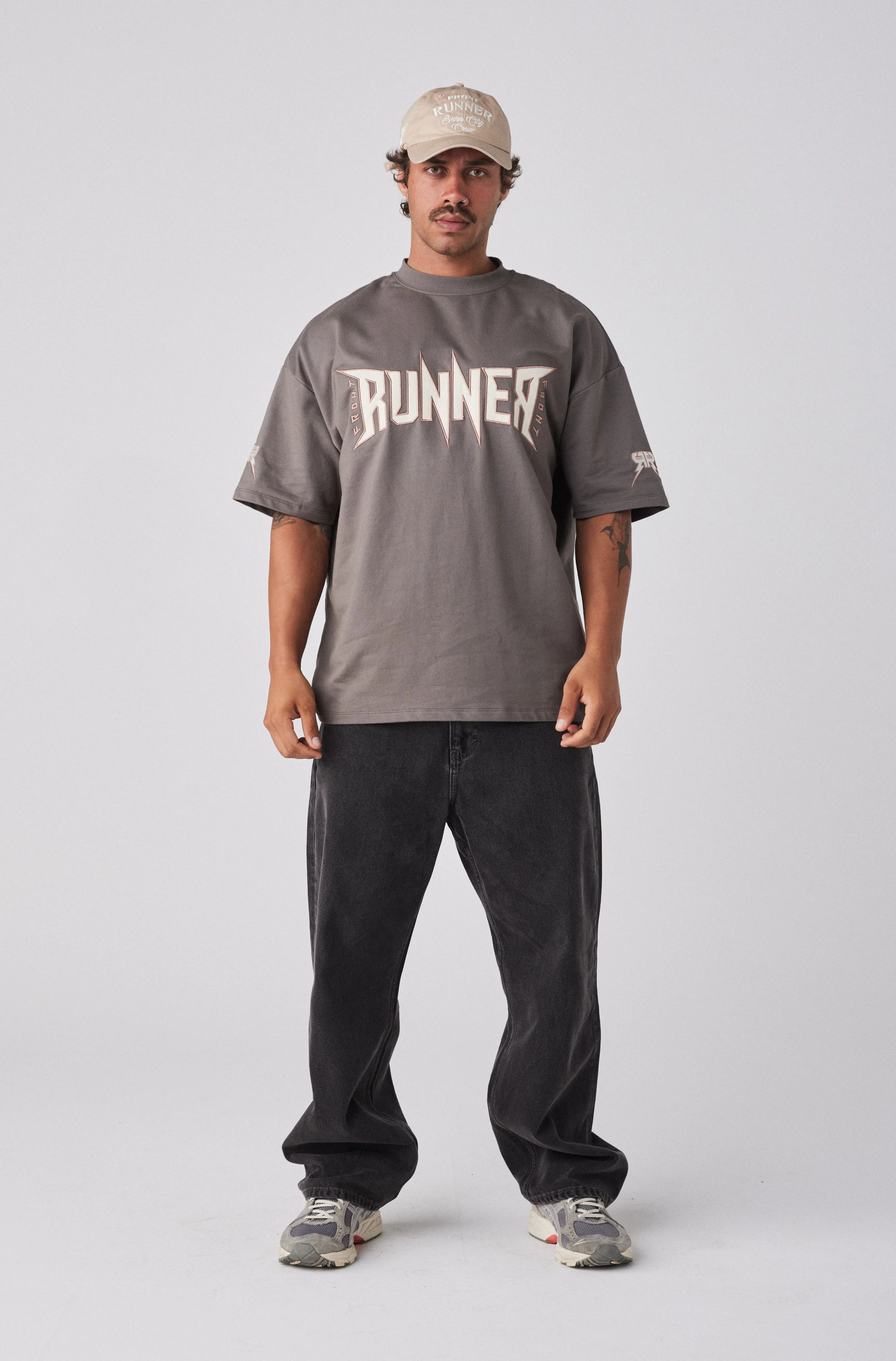 Bolt Tee - Titanium