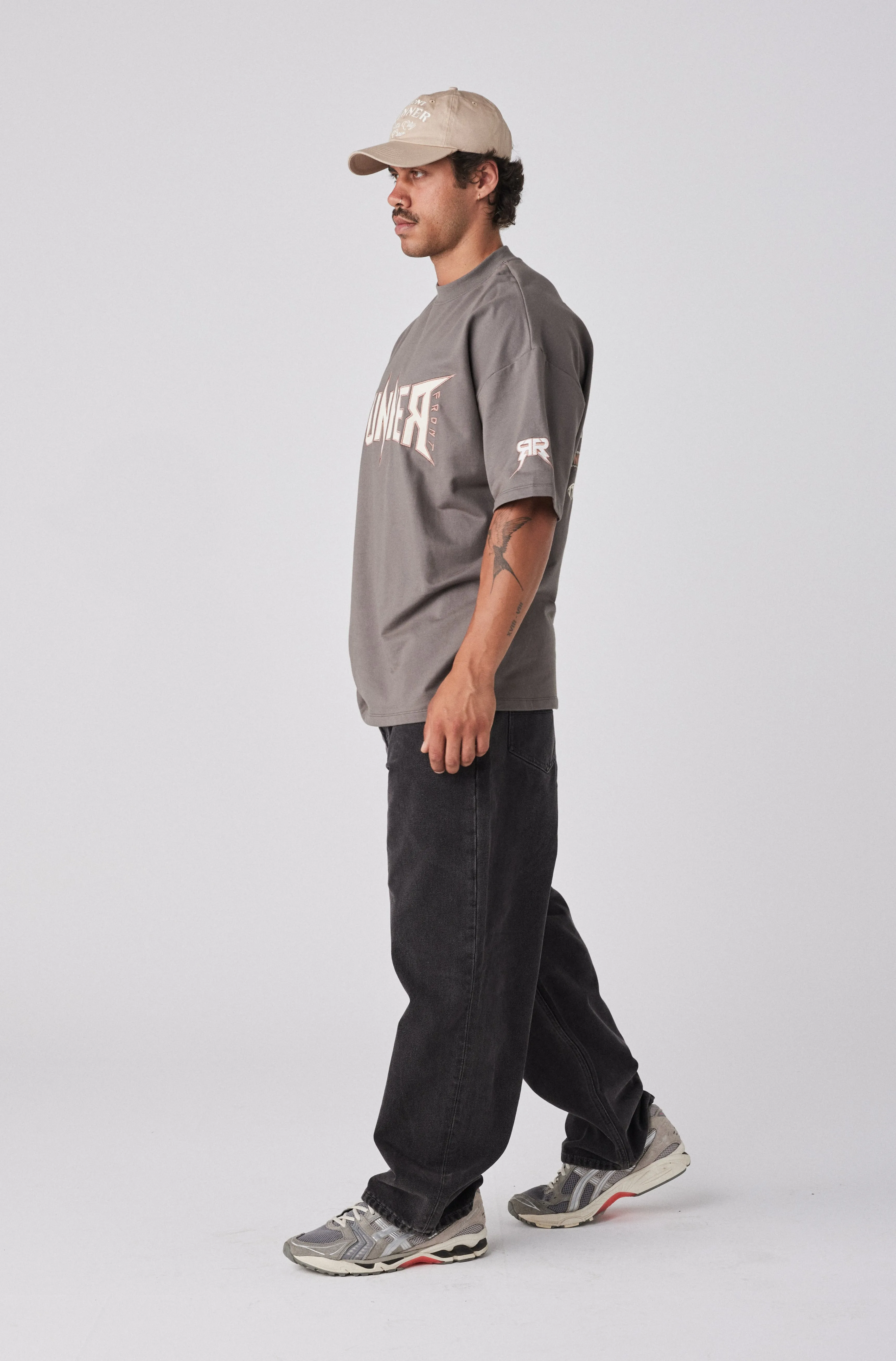 Bolt Tee - Titanium