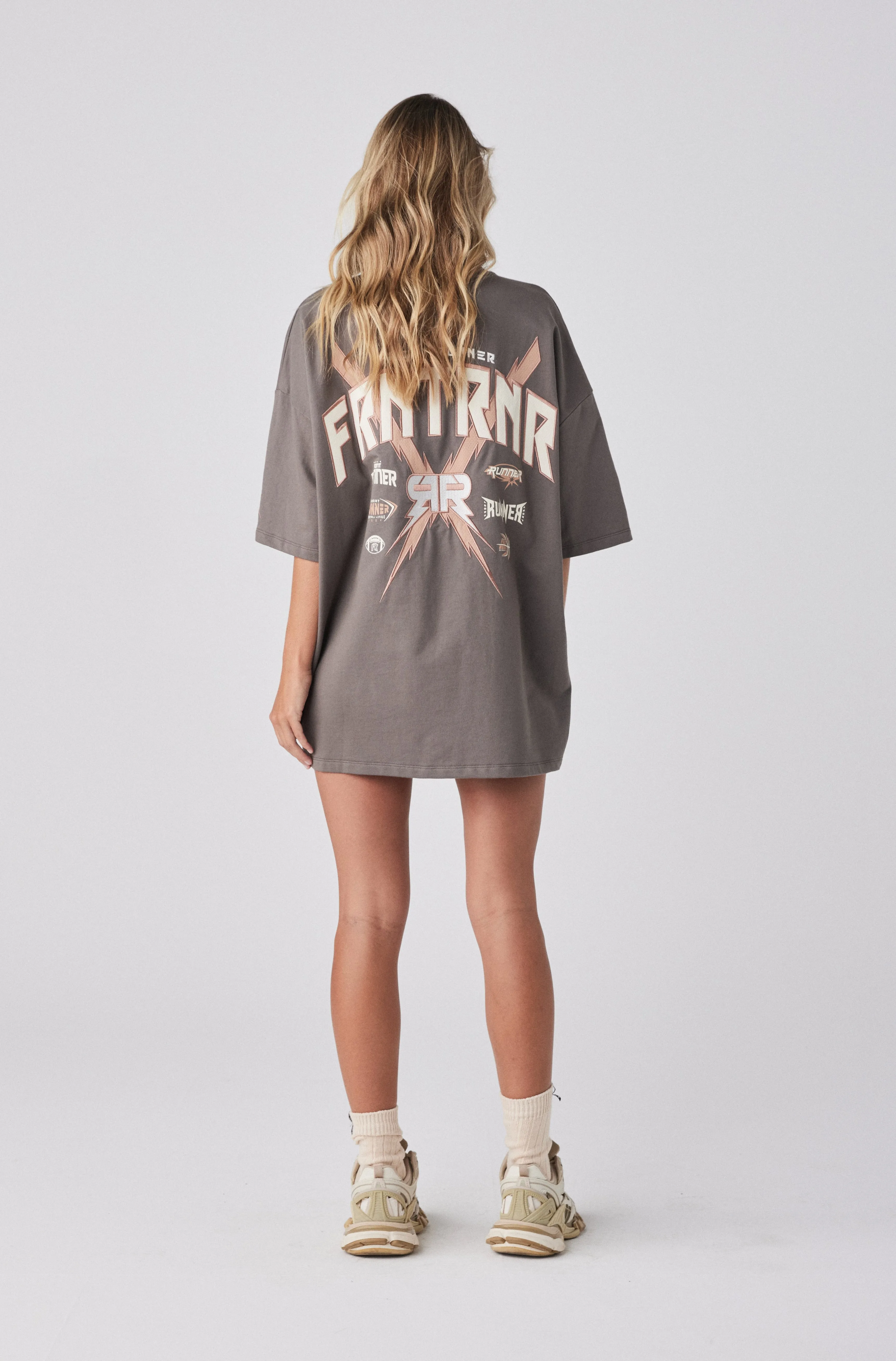 Bolt Tee - Titanium