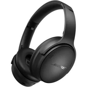 Bose QuietComfort SC Wireless Noise Cancelling Headphones – Bluetooth Over-Ear, Up to 24 Hours Battery Life, Soft Case, Black