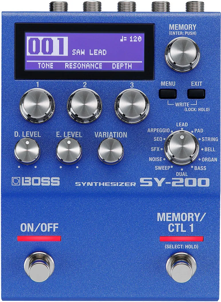 Boss SY-200 Guitar Synthesizer Pedal