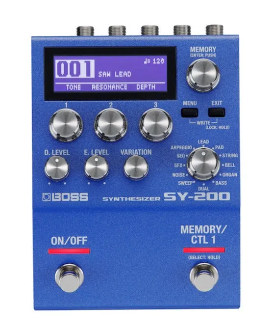 BOSS SY-200 Guitar Synthesizer Pedal