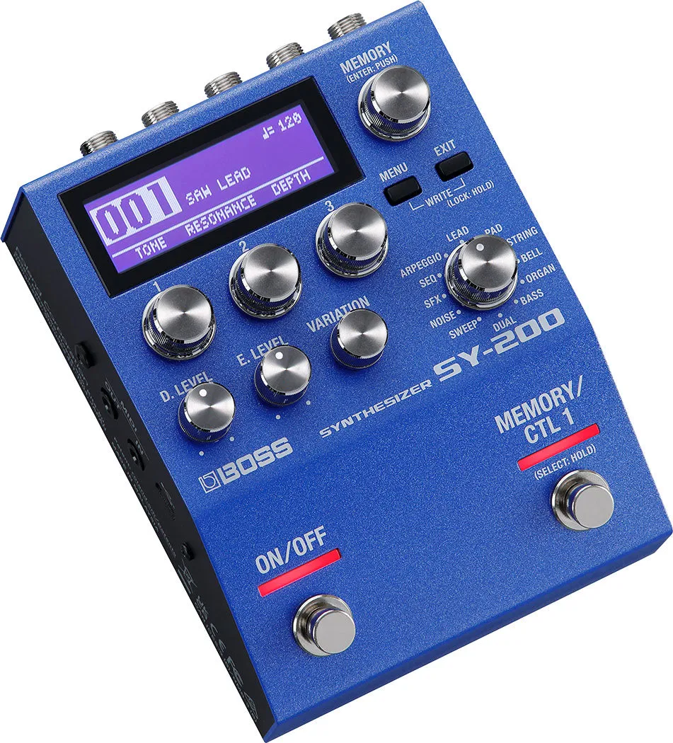 BOSS SY-200 Guitar Synthesizer Pedal