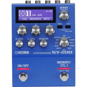 Boss SY-200 Synthesizer Pedal
