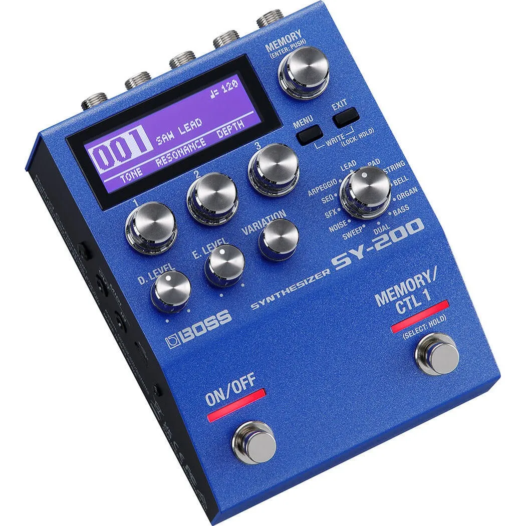 BOSS Synthesizer SY200 Effect Pedal
