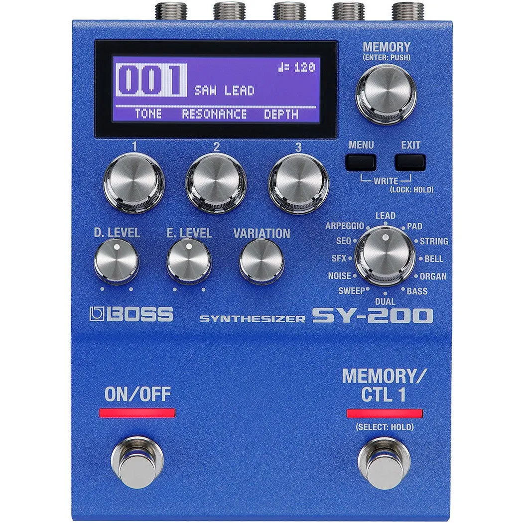 BOSS Synthesizer SY200 Effect Pedal