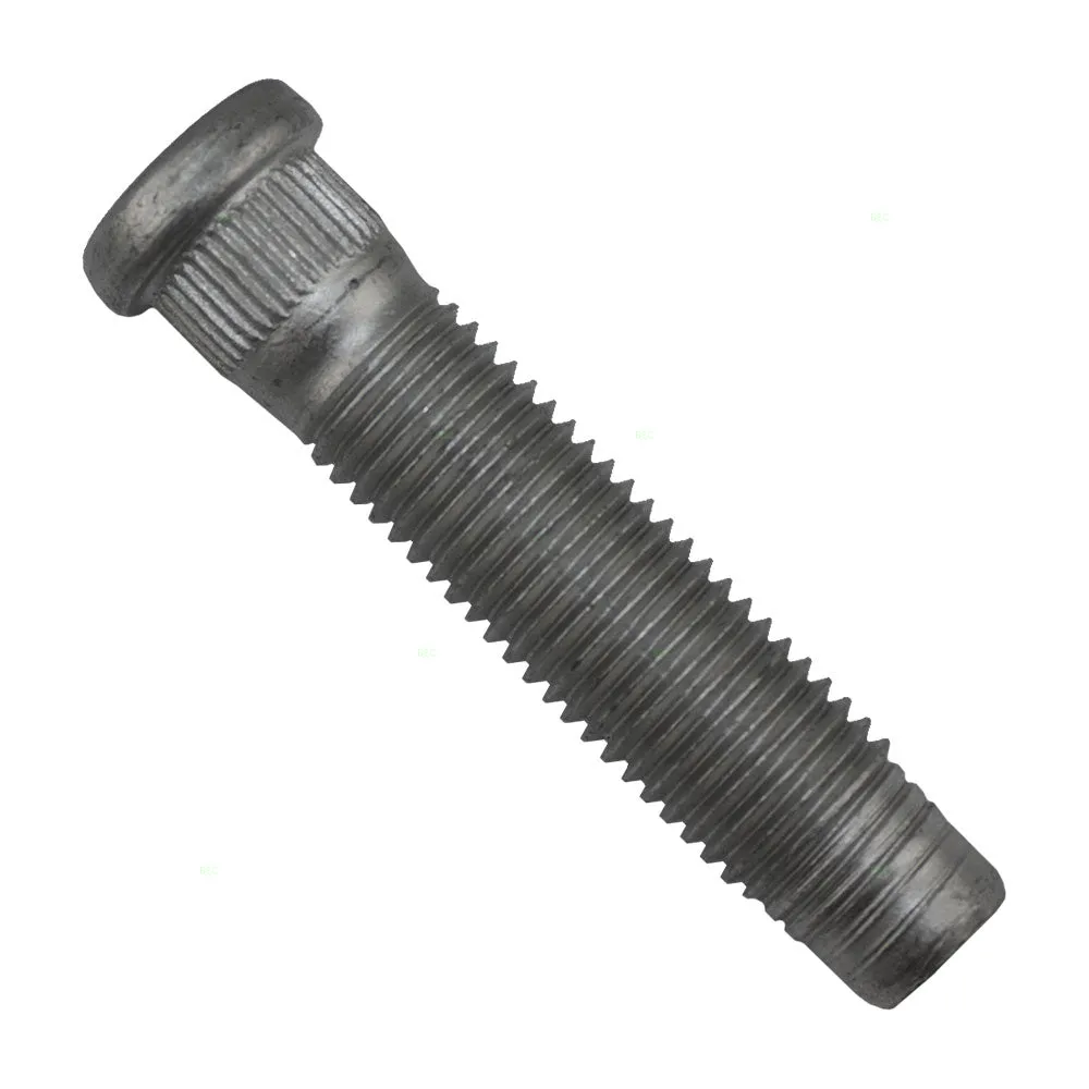 Brock 5 Piece Set Axle Hub Wheel Lug Stud Bolts 12.55mm Knurl 56mm
