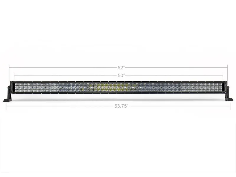 Cali Raised LED 2007-2021 Toyota Tundra 52" Curved LED Light Bar Roof Brackets Kit