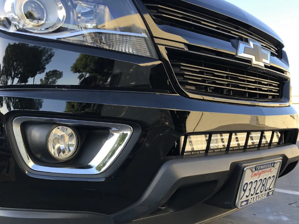 Cali Raised LED 2014-2022 Chevy Colorado 32" Lower Bumper Hidden Led Light Bar Mounting Brackets