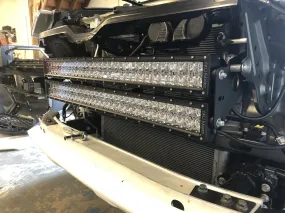 Cali Raised LED 2014-2022 Toyota 4runner 32" Hidden Grille LED Light Bar Brackets Kit