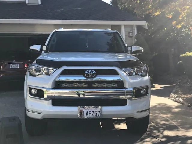 Cali Raised LED 2014-2022 Toyota 4runner 32" Hidden Grille LED Light Bar Brackets Kit