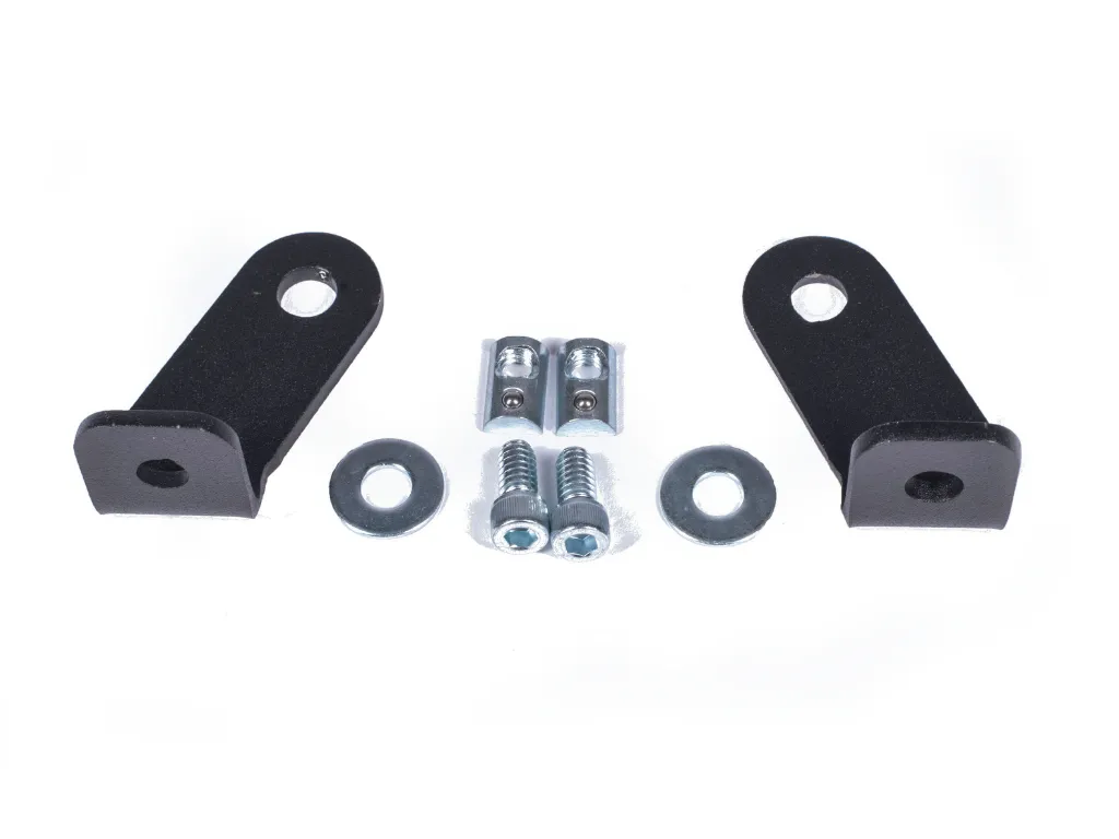 CALI RAISED LED 40" Cut-Out Prinsu Roof Rack Slim LED Light Bar Mounting Brackets