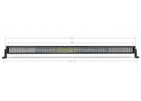 Cali Raised LED 52" Dual Row 5D Optic Osram LED Bar