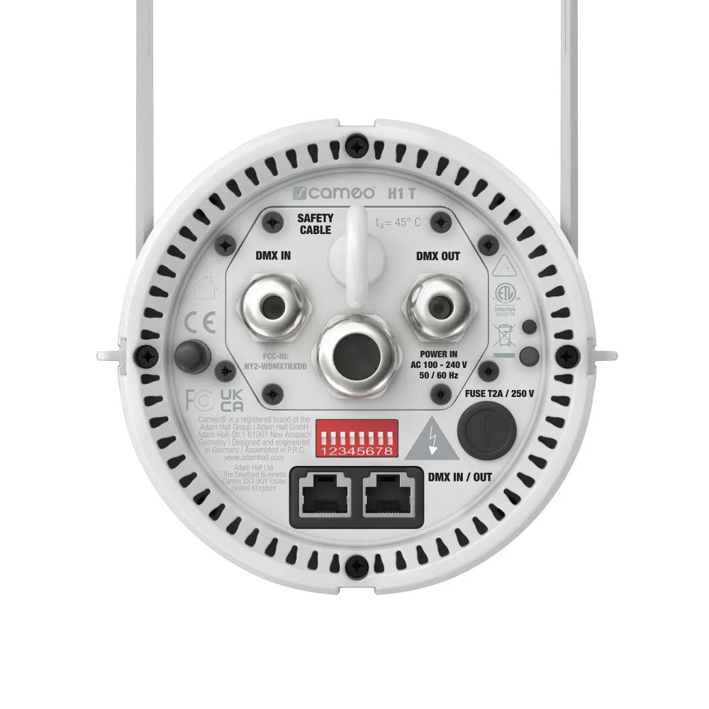 Cameo Pro CLH1TWH House Light Warm White LED DMX Control (White)