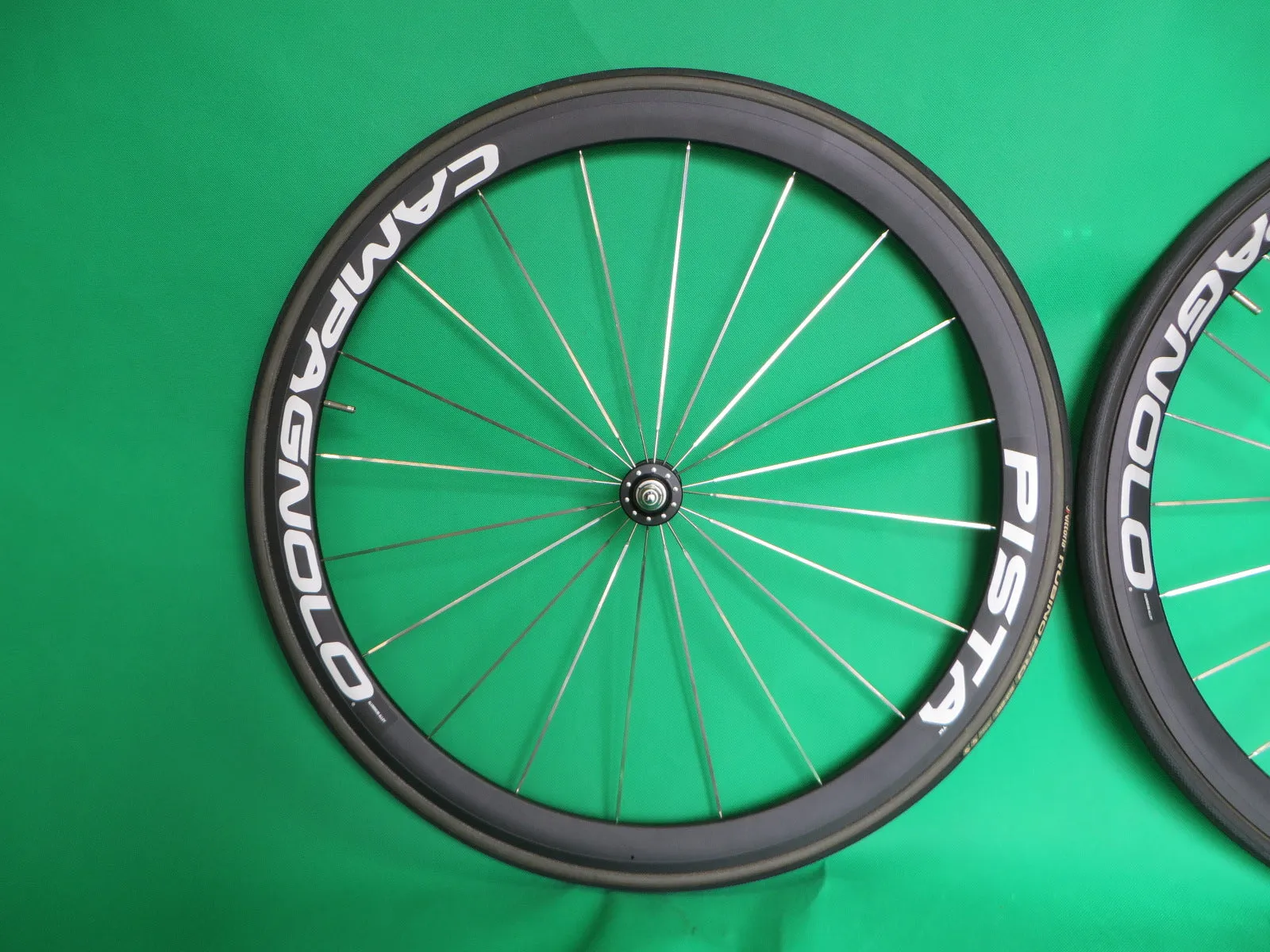 Campagnolo Pista Track Wheel Set Tubular 700c 120mm