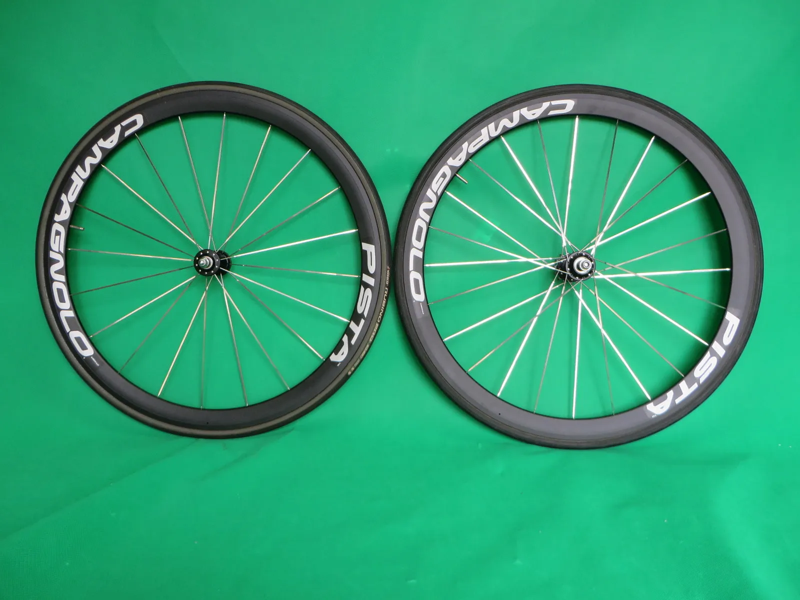 Campagnolo Pista Track Wheel Set Tubular 700c 120mm