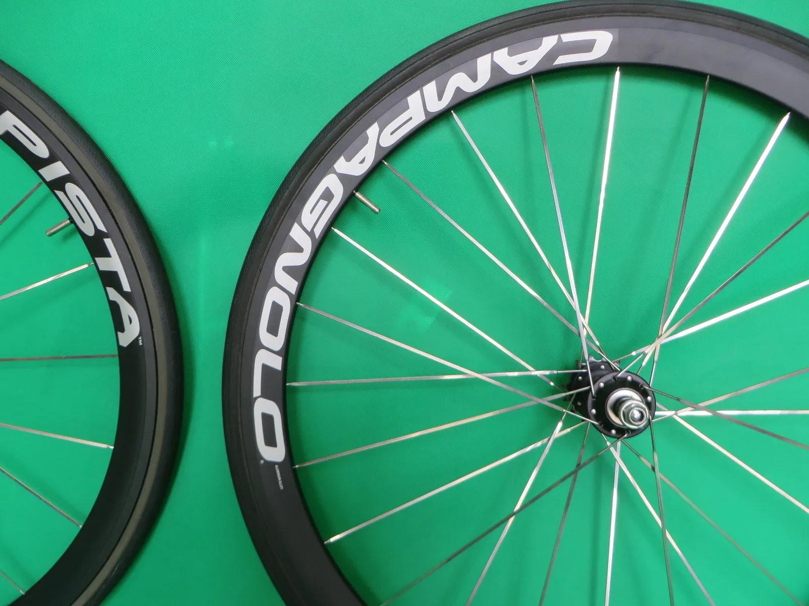 Campagnolo Pista Track Wheel Set Tubular 700c 120mm