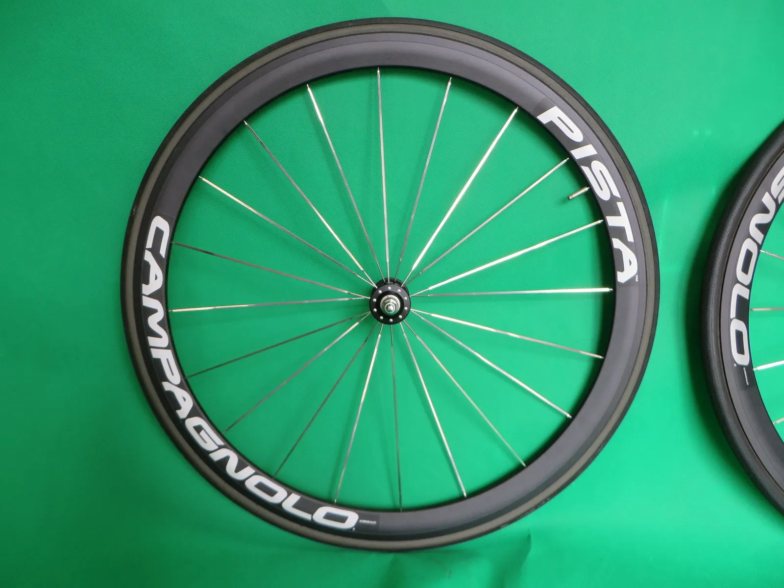 Campagnolo Pista Track Wheel Set Tubular 700c 120mm