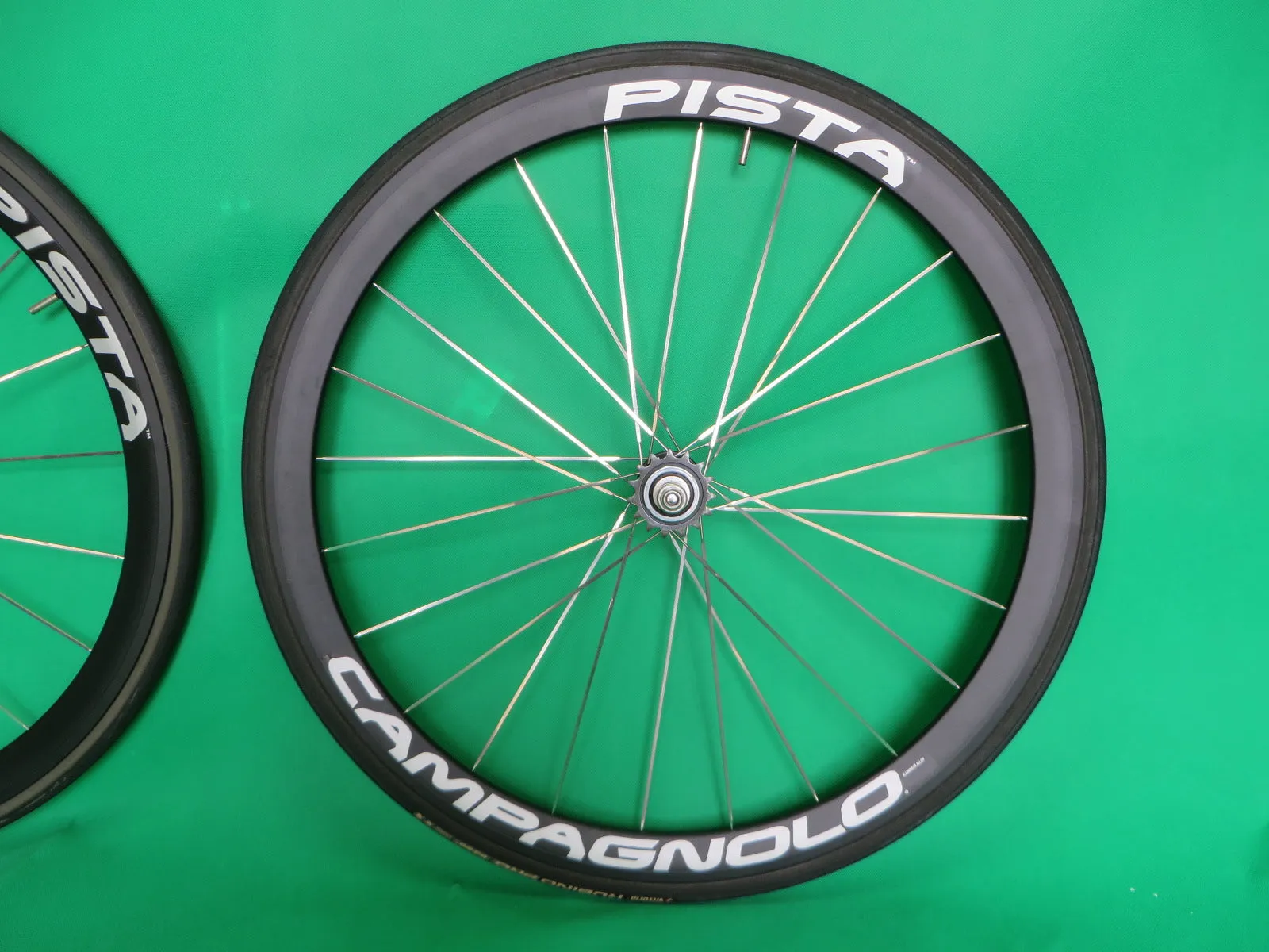 Campagnolo Pista Track Wheel Set Tubular 700c 120mm