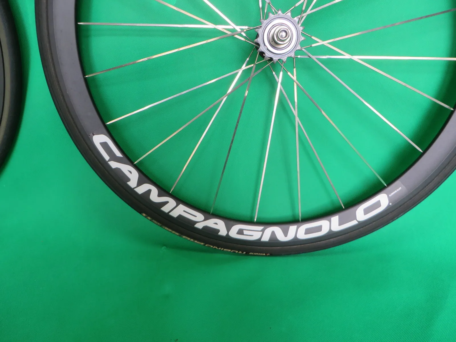 Campagnolo Pista Track Wheel Set Tubular 700c 120mm
