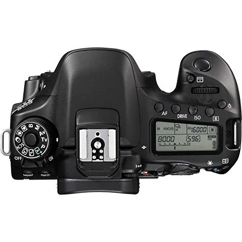 Canon EOS 80D DSLR Camera Body Only 3 Piece Filter Bundle (International Model)