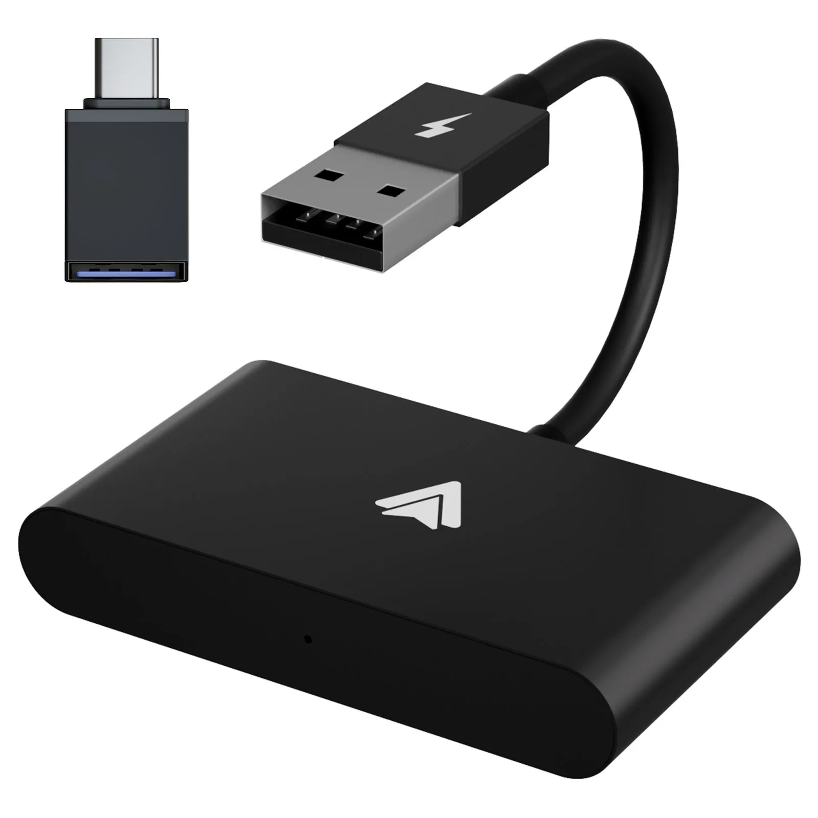 Car Wireless Adapter Compatible for Carplay Android Mobile Phone