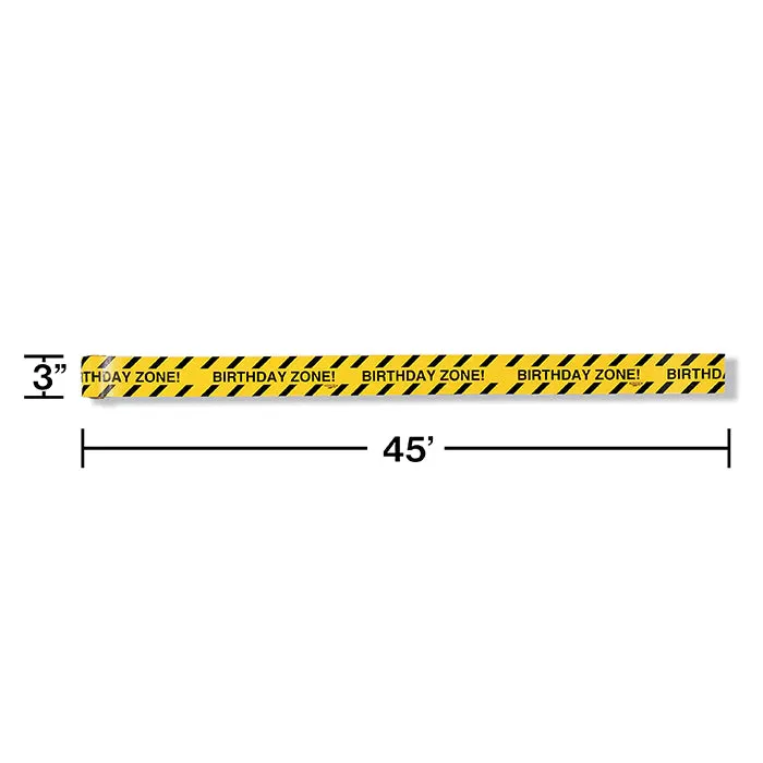 Caution Ribbon "Birthday Zone"