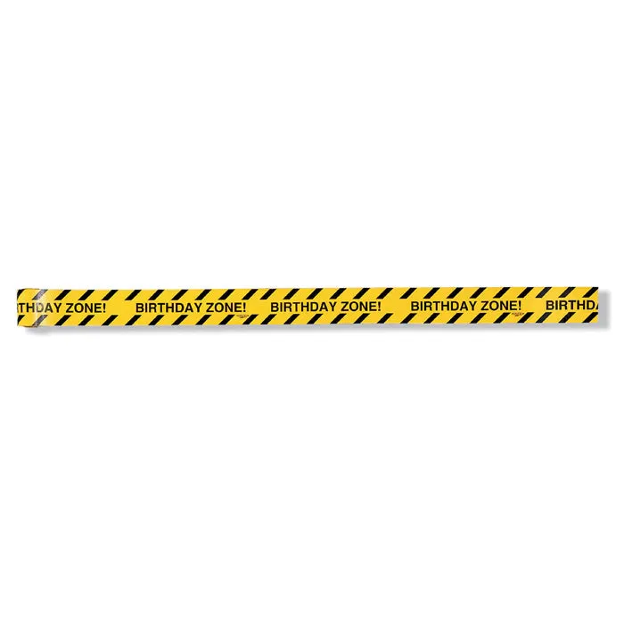 Caution Ribbon "Birthday Zone"