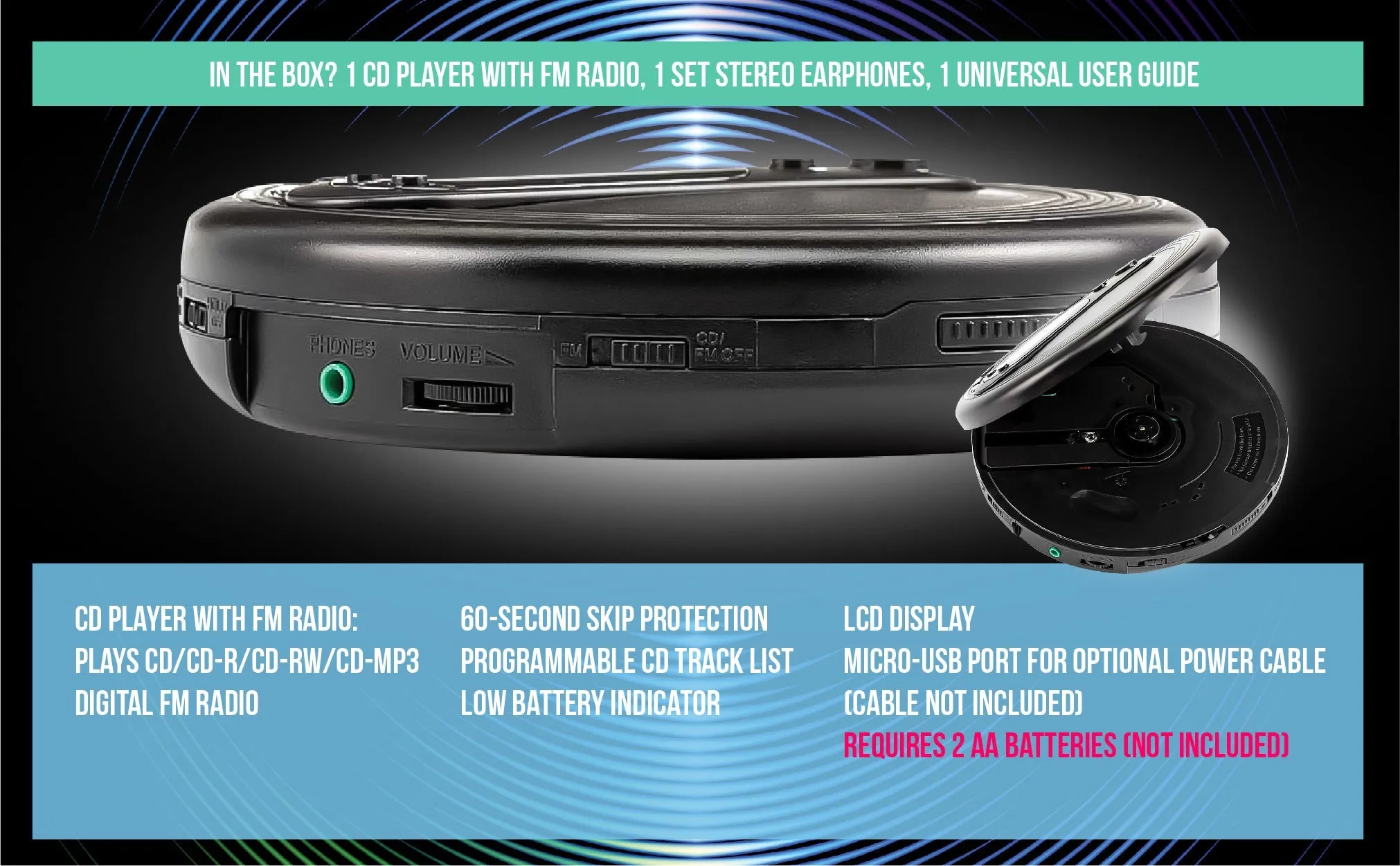 CD Player with FM