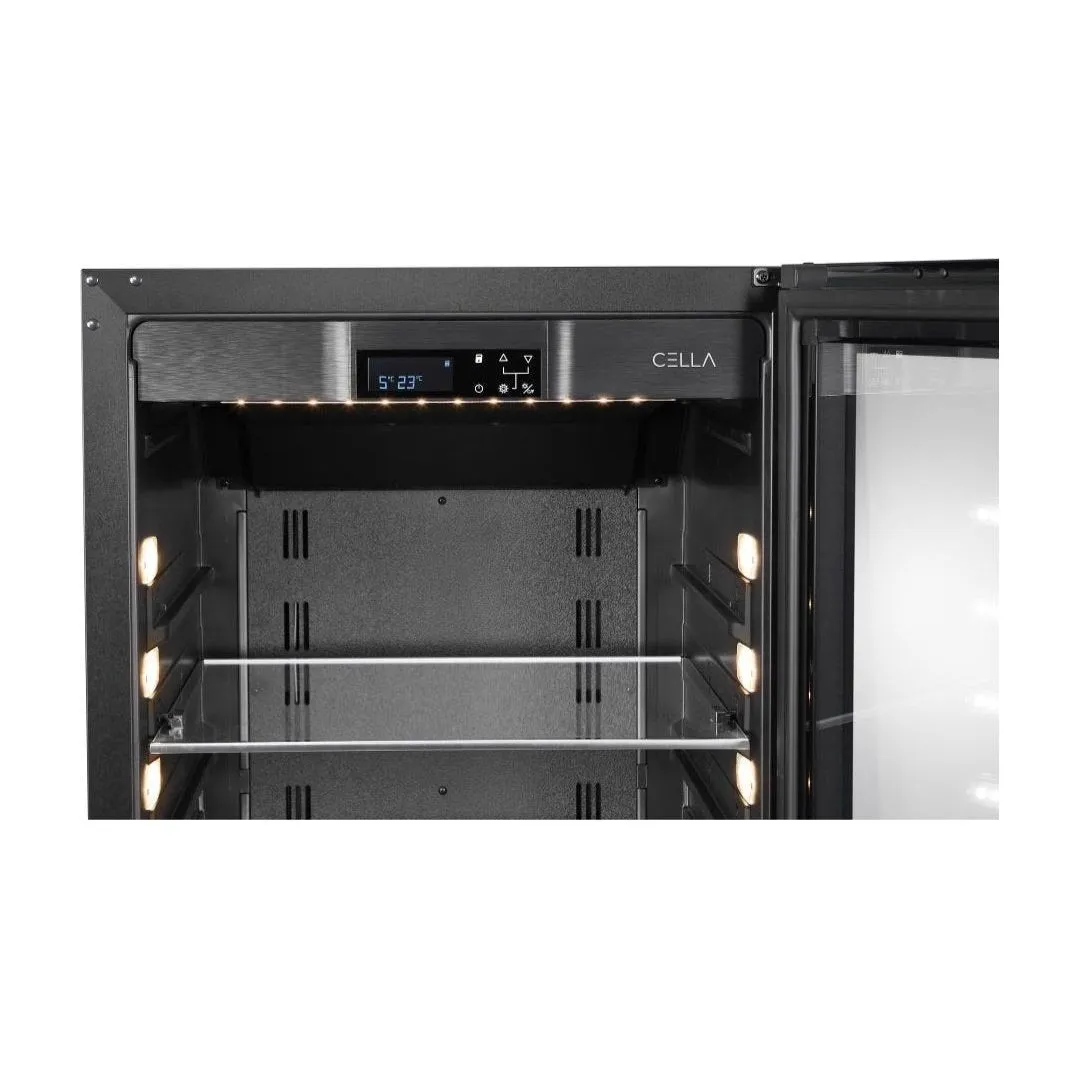 CELLA - 315 Can / 336L Beverage Cooler - BV122S-BLACK