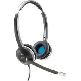 Cisco CP-HS-W-532-RJ 532 Stereo Headset with Quick Disconnect (RJ9)
