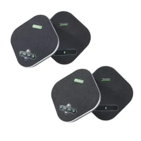 [CLEARANCE] Tenveo NA200EX / NA200BEX Portable Conference Speakerphone with Daisy Chain, 10m Voice Pickup, Voice AI Noise & Echo Cancellation and Expansion Mic TEVO-NA200EX TEVO-NA200BEX