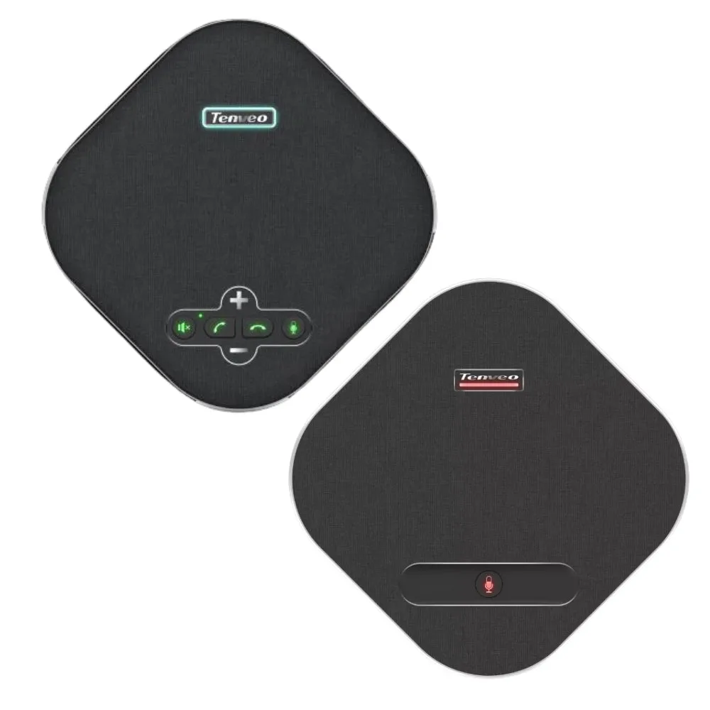 [CLEARANCE] Tenveo NA200EX / NA200BEX Portable Conference Speakerphone with Daisy Chain, 10m Voice Pickup, Voice AI Noise & Echo Cancellation and Expansion Mic TEVO-NA200EX TEVO-NA200BEX