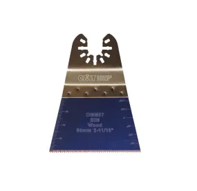CMT OMM07-X5 5 Pcs Plunge & Flush-Cut For Wood Extra Long Life Blade For Wood Quick Release Oscillator Multicutter,
