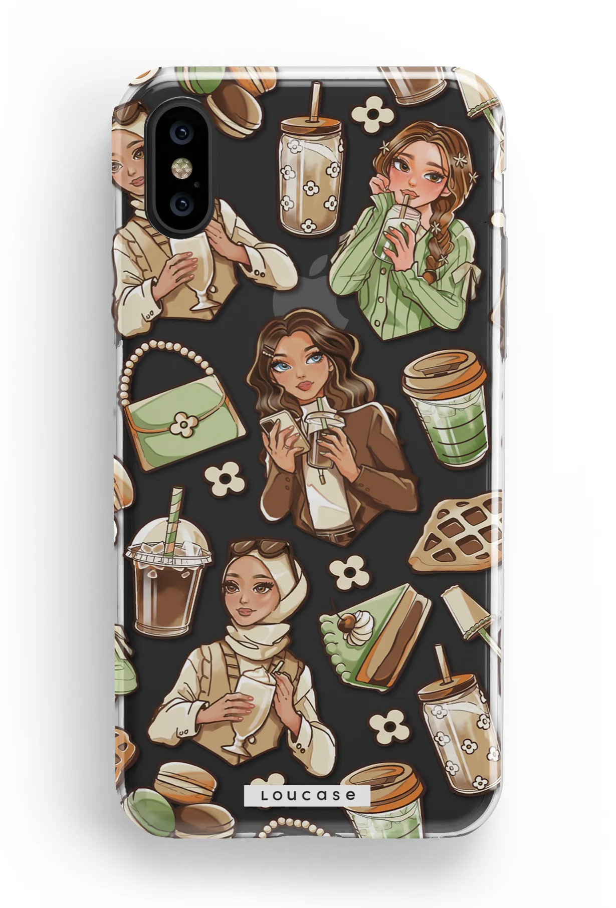 Coffee Culture - KLEARLUX™ Special Edition Café Soireé Collection Phone Case | LOUCASE