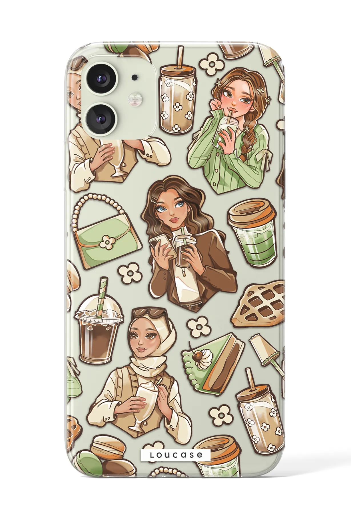 Coffee Culture - KLEARLUX™ Special Edition Café Soireé Collection Phone Case | LOUCASE
