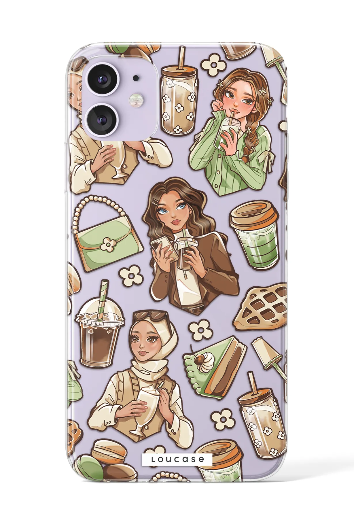 Coffee Culture - KLEARLUX™ Special Edition Café Soireé Collection Phone Case | LOUCASE